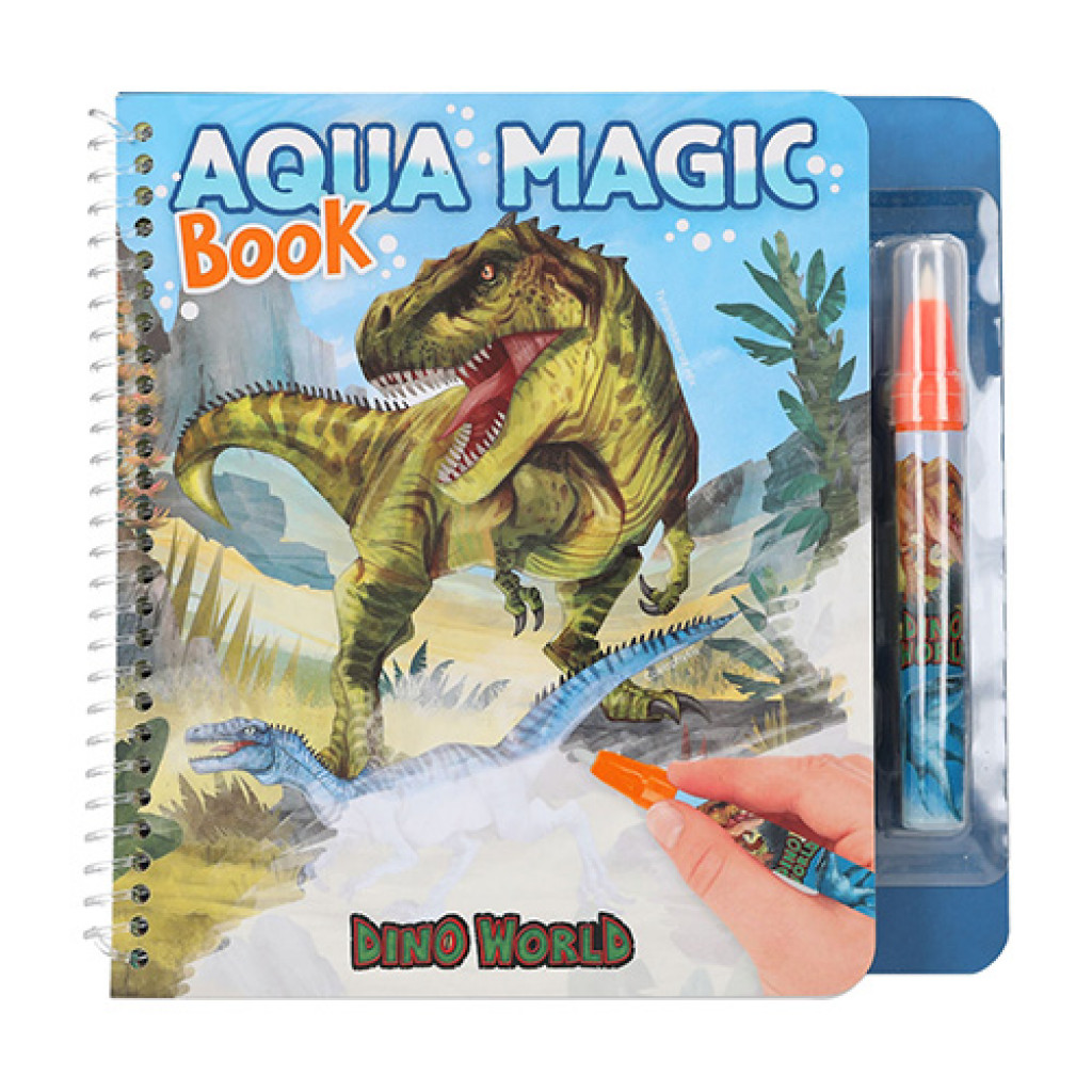 Dino World Omalovánka |Aqua Magic Book, S magickou fixou